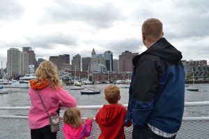Cruising the Boston Harbor